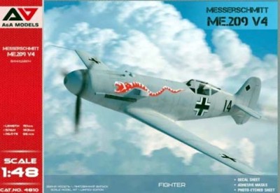 A&amp;A Models 4810 Me 209 V4 1/48