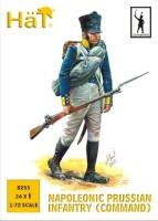 HAT 8255 Prussian Infantry Command (Napoleonic Period) 1/72