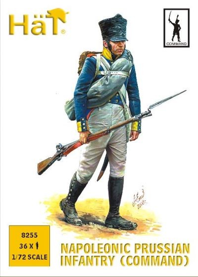 HAT 8255 Prussian Infantry Command (Napoleonic Period) 1/72