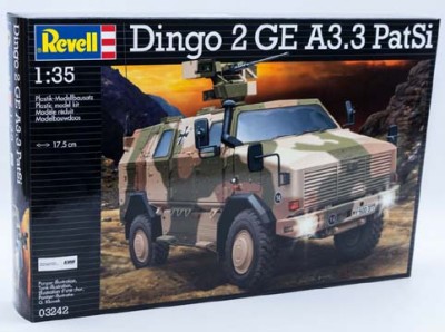 Revell 03242 Бронеавтомобиль &quot;Dingo 2GE A3.3 Pat&quot; 1/35