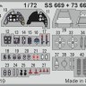 Eduard 73669 SET Bf 109G-6 (TAM)