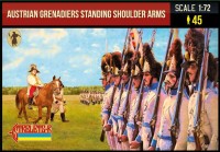 Strelets STR20472 Austrian Grenadiers Standing Shoulder Arms Napoleonic 1/72