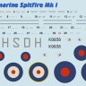 Print Scale PSM72006 Supermarine Spitfire Mk. I 1/72