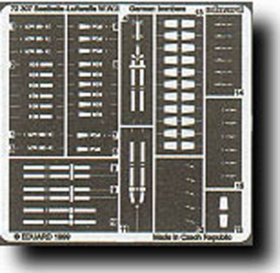 Eduard 72307 1/72 Seatbelts Luftwaffe Bombers