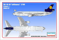 Восточный Экспресс 144121-7 Авиалайнер DC-10-30 Lufthansa 1/144