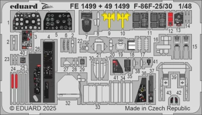 Eduard FE1499 F-86F-25/30 (AIRF) 1/48