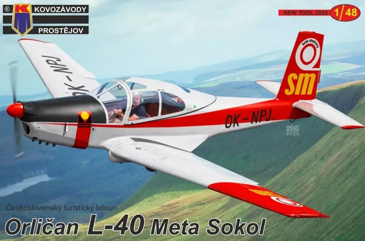 Kovozavody Prostejov 48029 Orlican L-40 Meta Sokol (CSR, DDR, GB) 1/48