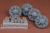 Sbs 32002 B-17 F/G Engine set - 4 pcs. (HKM) 1/32