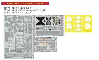 Eduard BIG33124 1/32 PT-17 / N2S-3 (ICM)