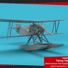 Armory AR48003 Fairey Flycatcher floatplane on wooden floats plastic injected kit with PE & resin parts 1/48