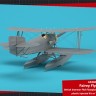Armory AR48003 Fairey Flycatcher floatplane on wooden floats plastic injected kit with PE & resin parts 1/48