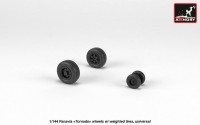 Armory ARAW14501 Panavia Tornado ECR/GR.1/GR.4 wheels, weighted 1/144