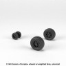 Armory ARAW14501 Panavia Tornado ECR/GR.1/GR.4 wheels, weighted 1/144