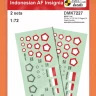 4+ Publications DMK7227 Decals Indonesian AF Insignia (2 sets) 1/72