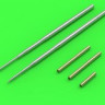 Master AM-32-070 MiG-17PF (Fresco D) - 23mm gun barrels set & Pitot Tubes