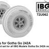 IBG Models U7262 Wheels for Go 242/244 (3D-Printed) 1/72