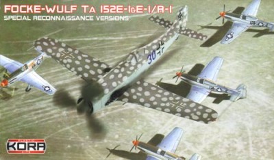 Kora Model KPK72008 Focke-Wulf Ta 152E-1/R-1 (plastic kit&amp;resin) 1/72