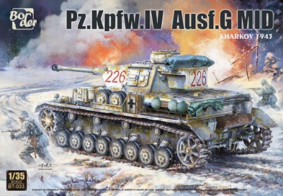 Border Model BT-033 Немецкий средний танкT-IVG MID Kharkov 1/35