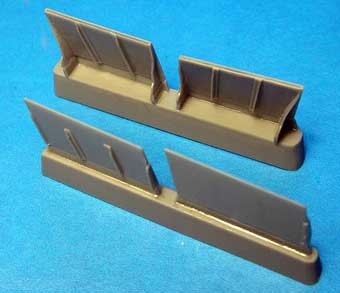 Vector VDS48-052 Bf109F створки радиаторов (Звезда) 1/48