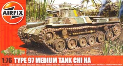 Airfix 01319 Японский Танк Chi-Ha 1/76