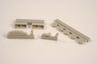 CMK 4318 German WW I Flare Rockets and Accessories set 1/48