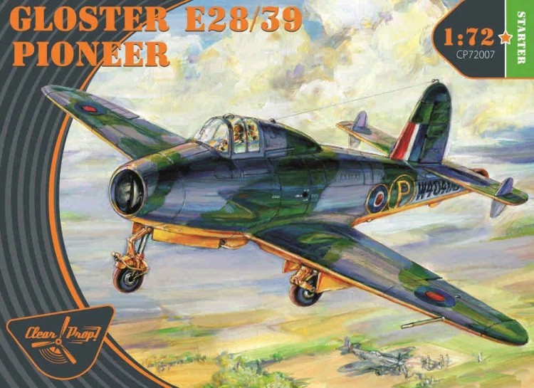 Clear Prop R72007 Gloster E28/39 Pioneer (starter kit) 1/72