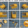 KV Models 72836 Supermarine Sea Otter Mk.I / ASR Mk.II (AZUR #A047, #A090, #A104, #A101 / SPECIAL HOBBY #SH72429, #SH72431) + маски на диски и колеса GB 1/72