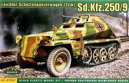 Ace Model 72247 SdKfz.250/9 arm. Halftrack 1/72