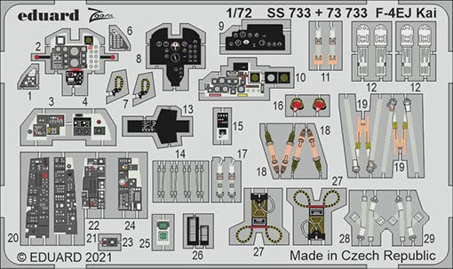Eduard SS733 1/72 F-4EJ Kai (FINEM)