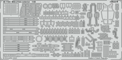 Eduard 481103 SET MiG-21bis exterior (EDU) 1/48