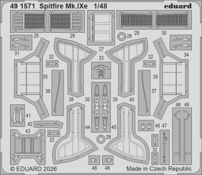 Eduard 491571 SET Spitfire Mk.IXe (AIRF) 1/48