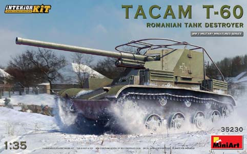Miniart 35230 Tacam T-60 с интерьером 1/35