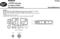 New Ware NWA-M1275 Mask F-14D BASIC (ACAD 12590) 1/72