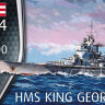 Revell 05161 Корабль Линкор H.M.S King George V (REVELL) 1/1200