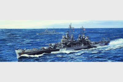 Trumpeter 05726 Крейсер СА-72 &quot;Питтсбург&quot; 1944 г. 1/700