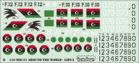 Model Maker Decals D72110 Mikoyan MiG-21 Around The World - Libya 1/72