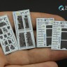 Quinta studio QD48418 F-16D block 30 (Kinetic 2022г. разработки) 1/48