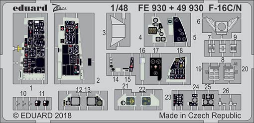 Eduard 49930 F-16C/N 1/48