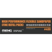 Meng Model MTS-041c High Performance Flexible Sandpaper (Fine Refill Pack/400#)