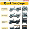 Hm Decals HMDT35037 1/35 Decals Jeep Willys MB/Ford GPW Royal Navy