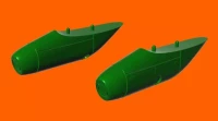 Lf Model 3D7233 Recce pod 4x70mm cameras (3D-Printed) 1/72
