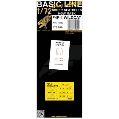 HGW 172809 F4F-4 Wildcat (ARMA H.) BASIC LINE 1/72