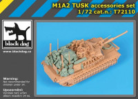 BlackDog BDOG72110 M1A2 TUSK accessories set (TIGER M.) 1/72