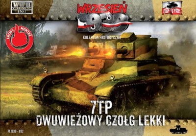 First To Fight FTF-72032 Польский танк 7TP, двухбашенный 1/72