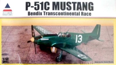 Accurate Miniatures 0013 P-51C MUSTANG BENDIX TRANSCONTINENTAL RACE 1/48
