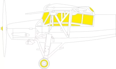 Eduard EX1123 Mask Fi 156C TFace (TAM) 1/48