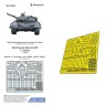 Микродизайн 035626 Т-72Б/Б1 (Trumpeter) крепление блоков ДЗ 1/35