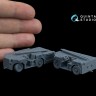Quinta Studio QT72017 Модель Палубного тягача US NAVY AS32A-49, короткая/длинная версия 1/72