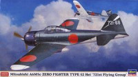 Hasegawa 07362 A6M5c Zero Type 52 Hei 721st Flying Group 1/48