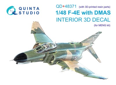 Quinta studio QD+48371 F-4E c DMAS (Meng) 1/48